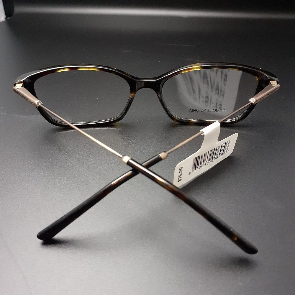 Womens Prescription Ready Eyeglasses - Havana, Brown, Tortoise, Full Rim